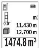 BOSCH GLM 5027 CG Professional - Medicao de volumes - 1