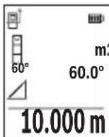 BOSCH GLM 5027 CG Professional - b) Dobbelt indirekte hjo demaling (se billede F) - 2