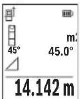 BOSCH GLM 5027 CG Professional - a) Indirekte Höhenmessung (siehe Bild E) - 1