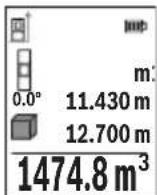 BOSCH GLM 5027 CG Professional - Meranie objemu - 1
