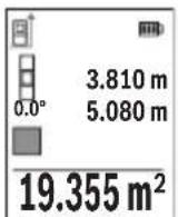BOSCH GLM 5027 CG Professional - Merjenje povrsine - 1