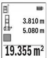 BOSCH GLM 5027 CG Professional - Pindala moötmine - 1