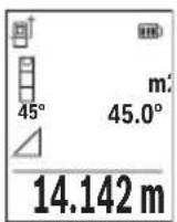 BOSCH GLM 5027 CG Professional - a) Mesure indirecte simple de hauteurs (voir figure E) - 1