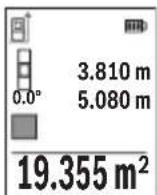 BOSCH GLM 5027 CG Professional - Flächenmessung - 1