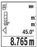 BOSCH GLM 5027 CG Professional - b) Dubbel indirekt hojdmatning (se bild F) - 1