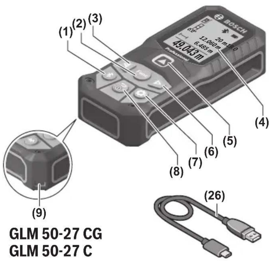 BOSCH GLM 5027 CG Professional - 3