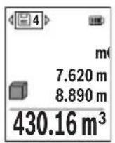 BOSCH GLM 5027 CG Professional - Speicherwertanzeige - 1