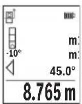 BOSCH GLM 5027 CG Professional - b) Kahekordne kaudne korguse mootmine (vt jn F) - 1