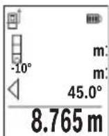BOSCH GLM 5027 CG Professional - β)Δunλη εμεση μετρηοι του ὄψους (βλέπε εύκονα F) - 1