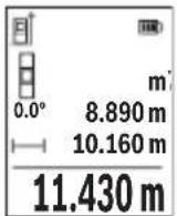 BOSCH GLM 5027 CG Professional - Measuring length - 1