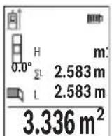 BOSCH GLM 5027 CG Professional - Misurazione di superfici di pareti (vedere Fig. H) - 1