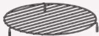 CANDY MEC440TXNE - Names of Oven Parts and Accessories - 2