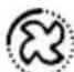 CANDY CCE60NX1 - Knop 1 - 1