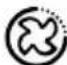 CANDY CCE60NX1 - Knop 3 - 1