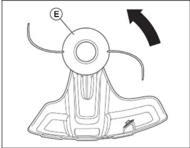 HUSQVARNA 329L - Fijación del CZal de corte - 2
