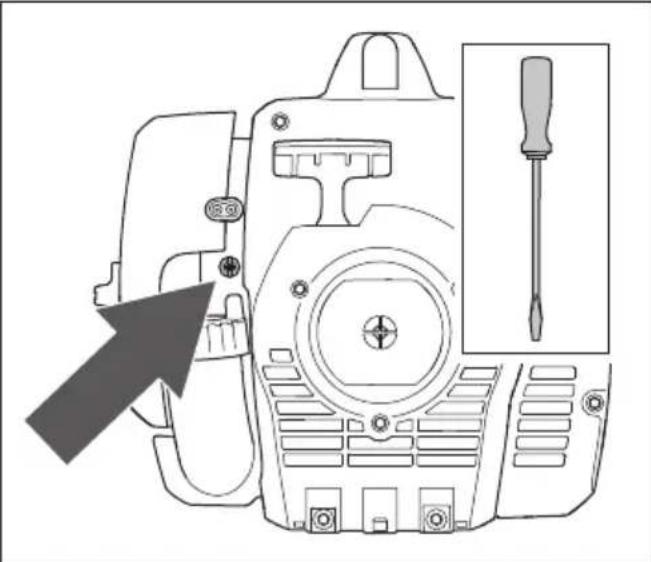 HUSQVARNA 329L - Paraajustarelégimen deralenti - 1