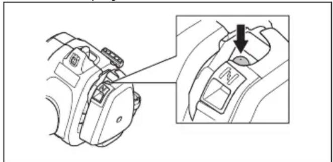 HUSQVARNA 329L - To start a cold engine - 1