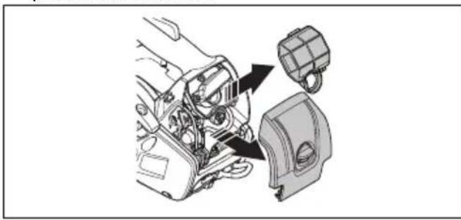 HUSQVARNA ST 424 - Čistenie vzduchového filtra - 1
