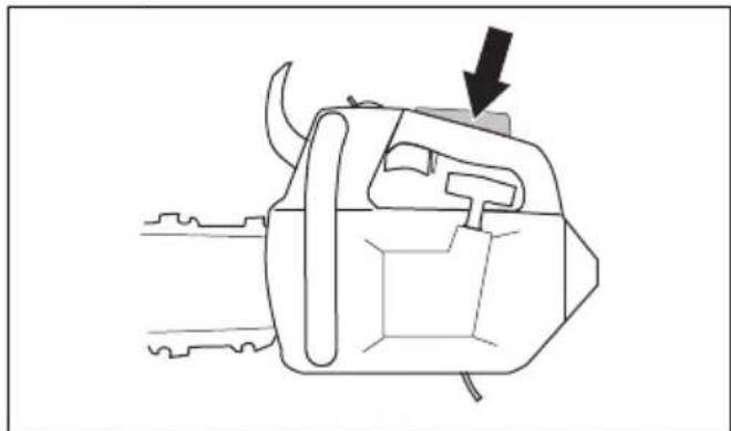 HUSQVARNA ST 424 - A gázadagoló és a gázadagoló reteszének Ellenőrzese - 2