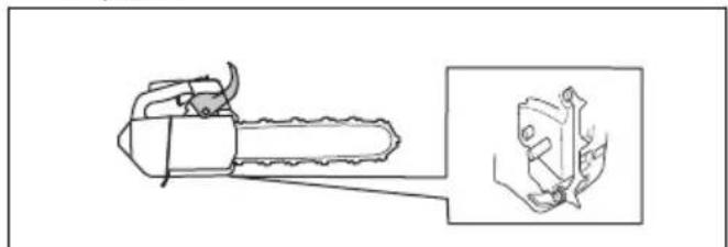 HUSQVARNA ST 424 - Ketjusiepon tarkistaminen - 1