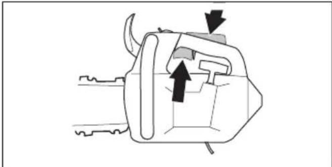 HUSQVARNA ST 424 - Laitteen käynistäminen - 6