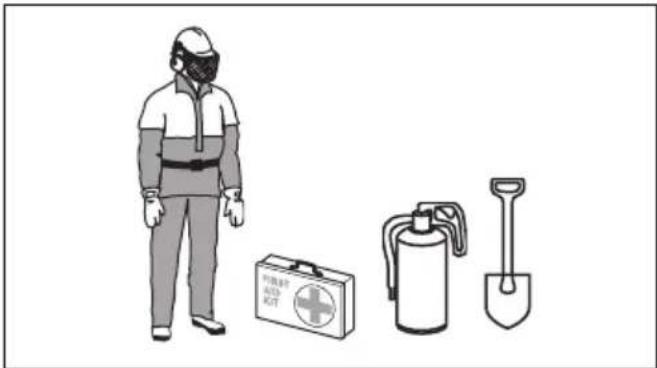 HUSQVARNA ST 424 - Personligt beskyttelsesusdstyr - 2