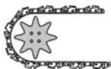 HUSQVARNA ST 424 - Informasjon om sverdet og sagkjedet - 3