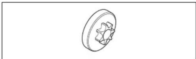 HUSQVARNA ST 424 - Pour contrôler le pignon étoile - 1