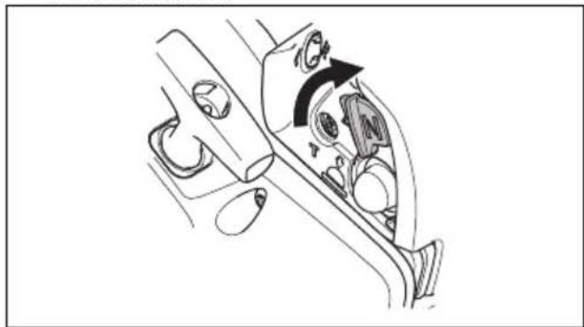 HUSQVARNA ST 424 - Sooja mootori käivitamine - 4