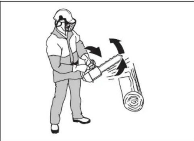 HUSQVARNA ST 424 - Informaciè o povratnem udarcu - 3