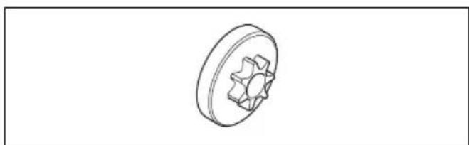 HUSQVARNA ST 424 - Kiinteä vetopyörän tarkistaminen - 1