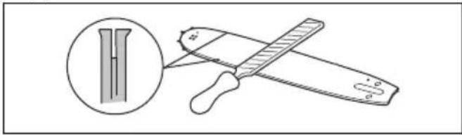 HUSQVARNA ST 424 - Terälevyn tarkistaminen - 2