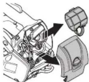 HUSQVARNA ST 424 - Rengring af luftfilteret - 1