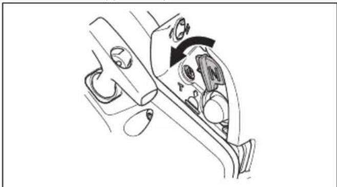 HUSQVARNA ST 424 - Külma mootori käivitamine - 4