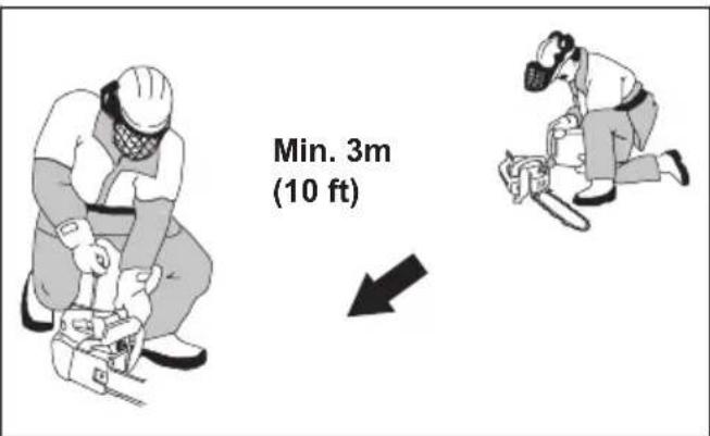 HUSQVARNA ST 424 - Sécurité carburant - 2