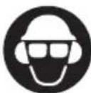 HUSQVARNA ST 424 - Symboler på produitet - 3