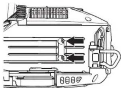 HUSQVARNA ST 424 - Kontrola tmiča výfuku - 1