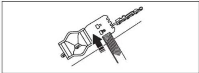 HUSQVARNA ST 424 - So justieren Sie die Tiefenbegrenzereinstellung - 2