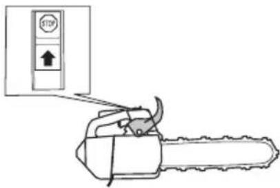 HUSQVARNA ST 424 - 本製品を停止するには - 1