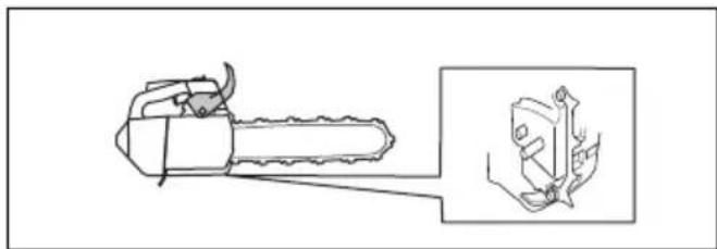 HUSQVARNA ST 424 - Attrape-chaine - 1