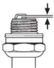 HUSQVARNA ST 424 - Pour contrôler la bougie d'allumage - 2
