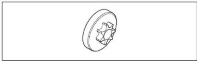 HUSQVARNA ST 424 - Kontrollere spur-drivhjulet - 1