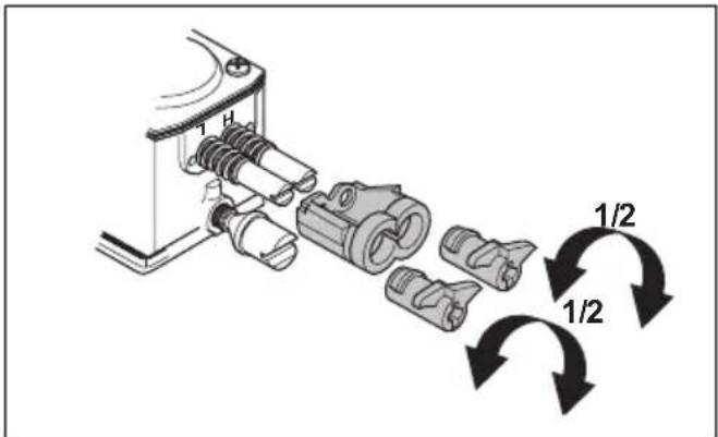 HUSQVARNA ST 424 - Regolazione del carburatore - 1