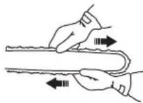 HUSQVARNA ST 424 - Pjuklo grandinés itempimo reguliavimas - 4