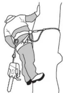 HUSQVARNA ST 424 - Pour utiliser le produit dans un arbre - 4