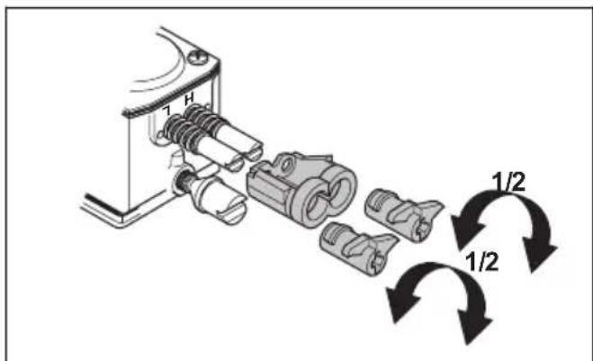 HUSQVARNA ST 424 - Regulacja gaźnika - 1