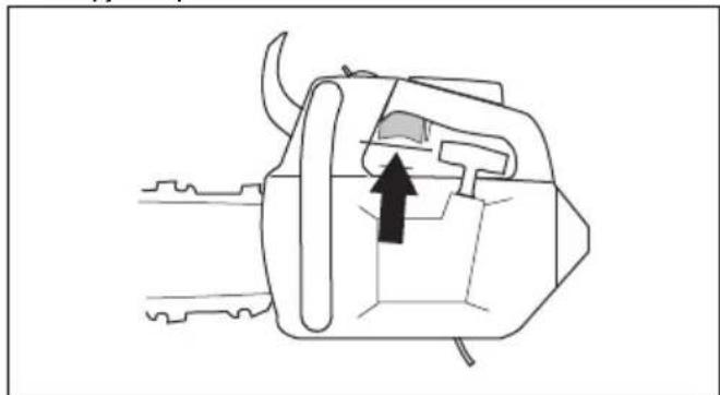 HUSQVARNA ST 424 - A gázadagoló és a gázadagoló reteszének Ellenőrzese - 3