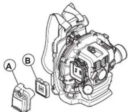 HUSQVARNA 360BT - A levegoszuro megitisztitasa (360BT) - 1