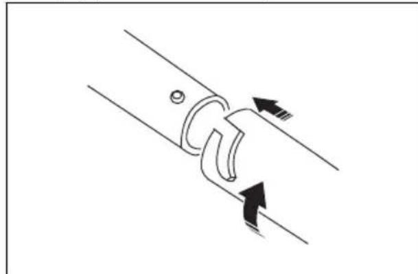 HUSQVARNA 360BT - Pentru a asambla teava suflantei si manerul de control al produsului - 4