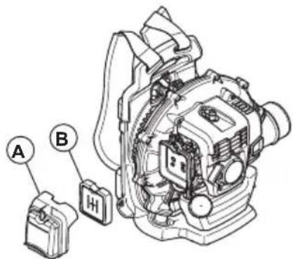 HUSQVARNA 360BT - Cischenje zracnegafiltra (360BT) - 1